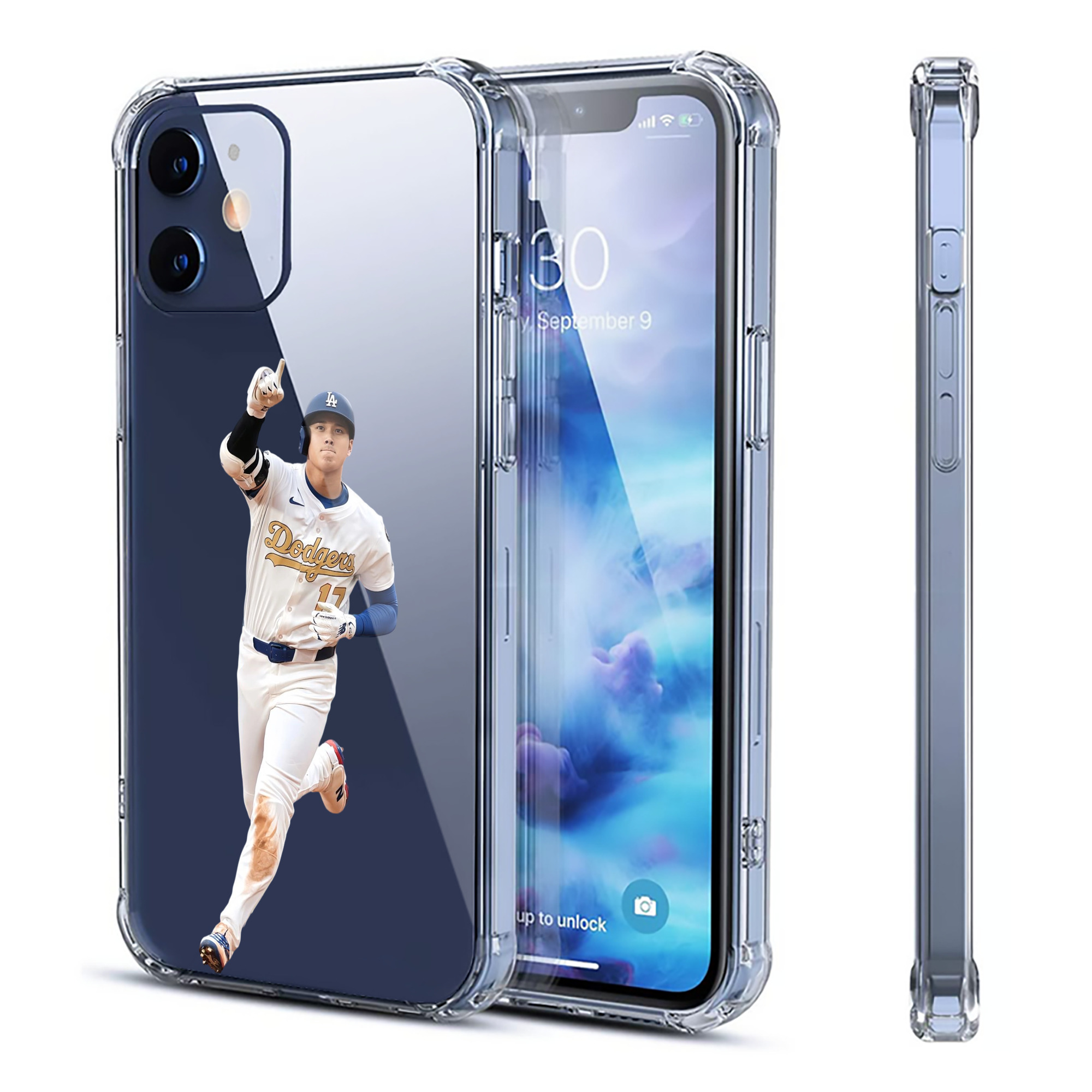  Clear IPhone 12 Case – Soft TPU With UV Print – Enhanced Drop Protection, Precise Fit, Anti-Fingerprint, Customizable Design, Scratch-Resistant, Yellow-Resistant